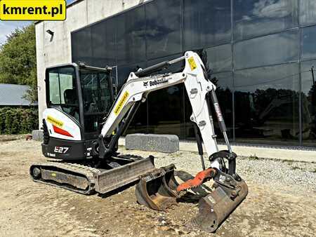 Minibagry 2019 Bobcat E 27 MINI-KOPARKA 2019R. mth: 2153 | JCB 8025 8030 CAT 302.5 302 (7)