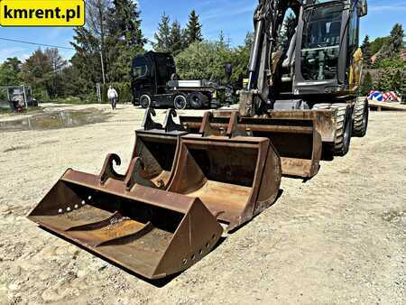 Mobilní bagry 2017 Mecalac 15 MWR KOPARKA KOŁOWA 2017R. | 714 MWR 12 MTX MSX MXT CASE CAT T (14)
