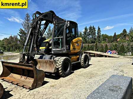 Mobilní bagry 2017 Mecalac 15 MWR KOPARKA KOŁOWA 2017R. | 714 MWR 12 MTX MSX MXT CASE CAT T (16)