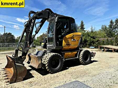 Mobilní bagry 2017 Mecalac 15 MWR KOPARKA KOŁOWA 2017R. | 714 MWR 12 MTX MSX MXT CASE CAT T (18)