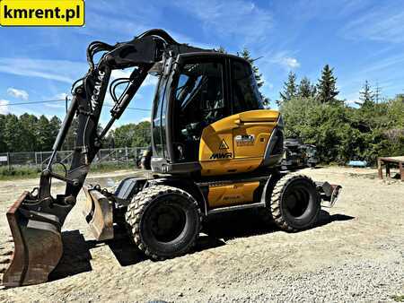 Mobilní bagry 2017 Mecalac 15 MWR KOPARKA KOŁOWA 2017R. | 714 MWR 12 MTX MSX MXT CASE CAT T (19)