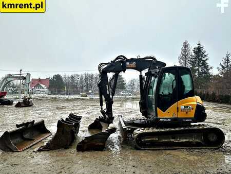 Korečková rýpadla 2015 Mecalac 10 MCR KOPARKA GĄSIENICOWA 2015R. | JCB 8085 MECALAC 8 MCR (8)