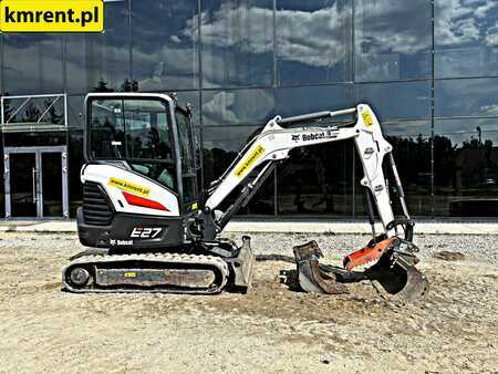 Minigrävare 2019 Bobcat E 27 MINI-KOPARKA 2019R. mth: 2153 | JCB 8025 8030 CAT 302.5 302 (3)