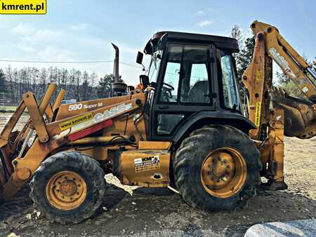 Starrer Baggerlader 2003 Case 590 MSP KOPARKO-ŁADOWARKA 2003R. | 580 JCB 3CX CAT 428 432 (11)