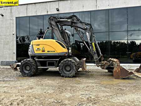 Mobilní bagry 2001 Mecalac 714 MW KOPARKA KOŁOWA 2013R. | CAT LIEBHERR 313 315 312 JCB JS 1 (2)