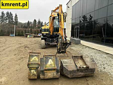 Hyundai ROBEX 55W-9A KOPARKA KOŁOWA ENGCON 2018R. | BOBCAT E 57 volvo ew