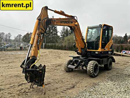Hyundai ROBEX 55W-9A KOPARKA KOŁOWA ENGCON 2018R. | BOBCAT E 57 volvo ew
