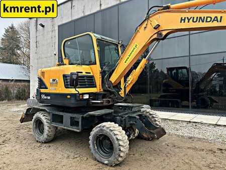 Hyundai ROBEX 55W-9A KOPARKA KOŁOWA ENGCON 2018R. | BOBCAT E 57 volvo ew