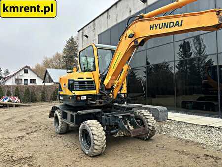 Hyundai ROBEX 55W-9A KOPARKA KOŁOWA ENGCON 2018R. | BOBCAT E 57 volvo ew