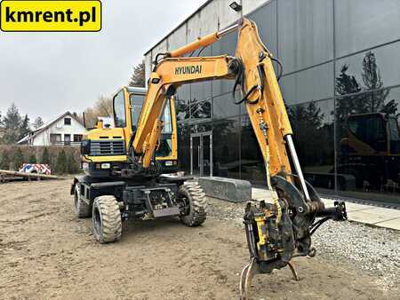 Hyundai ROBEX 55W-9A KOPARKA KOŁOWA ENGCON 2018R. | BOBCAT E 57 volvo ew