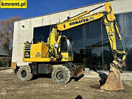 Koparki kołowe 2018 Komatsu PW 148-10 | JCB JS 145 VOLVO EW 140 CAT LIEBHERR 313 314 315 (2)
