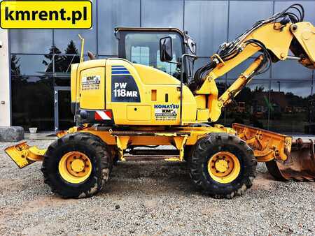 Koparki kołowe 0 Komatsu PW 118  KOPARKA KOŁOWA | 110 98 CAT 313 313 LIEBHERR 309 31 (11)