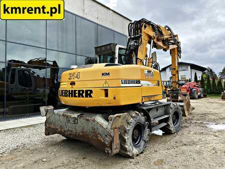 Pelle sur pneus 2012 Liebherr A314|KOMATSU PW140 160 CAT LIEBHERR 313 315 312 316 311 314 900 (4)
