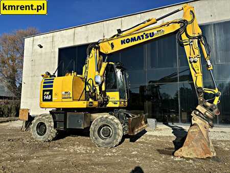 Excavadoras de ruedas 2018 Komatsu PW 148-10 | JCB JS 145 VOLVO EW 140 CAT LIEBHERR 313 314 315 (2)