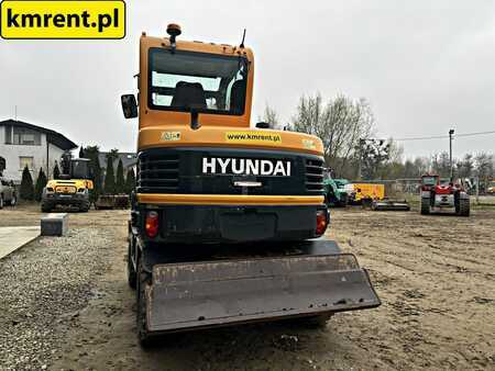 Pyöräkaivinkoneet  2018 Hyundai ROBEX 55W-9A KOPARKA KOŁOWA ENGCON 2018R. | BOBCAT E 57 volvo ew (16)
