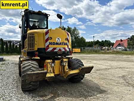 Escavadora de rodas 2015 Komatsu PW 118 MR-8 KOPARKA KOŁOWA 2015R. | 110 CAT 312 313 , LIEBHER A (16)