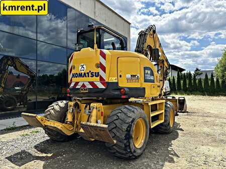Escavadora de rodas 2015 Komatsu PW 118 MR-8 KOPARKA KOŁOWA 2015R. | 110 CAT 312 313 , LIEBHER A (17)