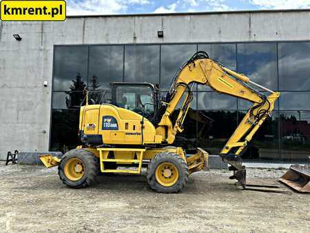 Escavadora de rodas 2015 Komatsu PW 118 MR-8 KOPARKA KOŁOWA 2015R. | 110 CAT 312 313 , LIEBHER A (2)