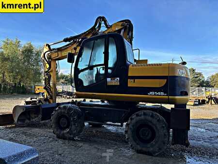Escavadora de rodas 2011 JCB JS 145 W KOPARKA KOŁOWA 2011R. | JS 130 160 313 315 CAT KOMATSU (14)