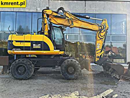 Escavadora de rodas 2011 JCB JS 145 W KOPARKA KOŁOWA 2011R. | JS 130 160 313 315 CAT KOMATSU (2)