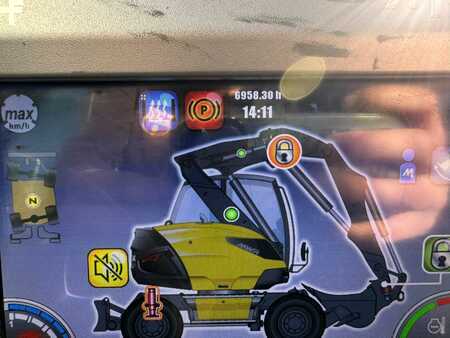 Escavadora de rodas 2019 Mecalac 15 MWR KOPARKA KOŁOWA (18)