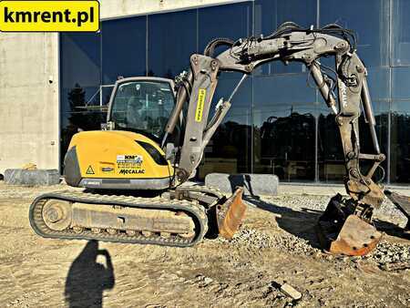 Mini excavadoras 2016 Mecalac 8 MCR MINI-KOPARKA 2016R. | 6 MCR JCB 8055 8080 KUBOTA KX KOMATS (4)