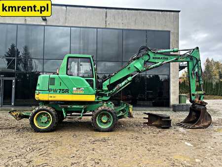 Mobilní bagry 2000 Komatsu PW 75 R (1)
