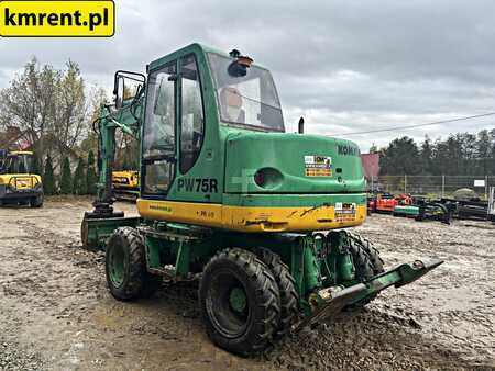 Mobilní bagry 2000 Komatsu PW 75 R (20)