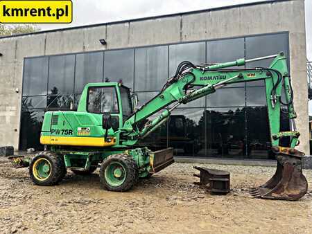 Mobilní bagry 2000 Komatsu PW 75 R (4)