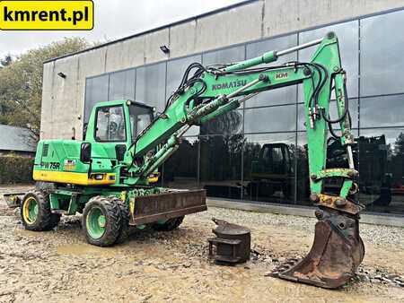 Mobilní bagry 2000 Komatsu PW 75 R (6)