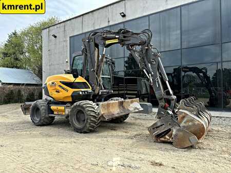 Pelle sur pneus 2020 Mecalac 11 MWR (4)