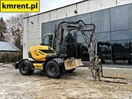Pelle sur pneus 2020 Mecalac 11 MWR (5)