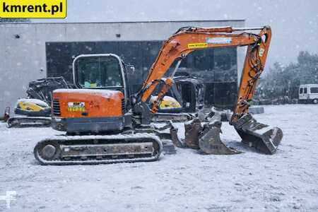 Mini kotrógép 2011 Doosan DX80R MIDI-KOPARKA 2011R. | JCB 8080 8085 85Z KUBOTA KX 80 CAT 3 (1)