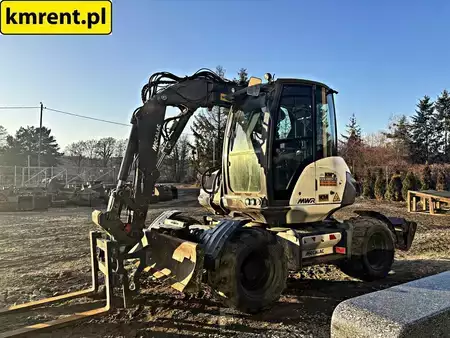Skovlgravemaskine 2019 Mecalac 9 MWR KOPARKA KOŁOWA 2019R. MTH: 3095 | MECALAC 11 KOMATSU PW 98 (15)