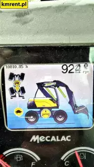 Mobilní bagry 2012 Mecalac 714 MW KOPARKA KOŁOWA 2012R | MECALAC 12 MTX MXT 15 9 11 VOLVO 1 (14)
