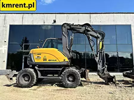 Mobilní bagry 2017 Mecalac 714 MW KOPARKA KOŁOWA 2017R | MECALAC 12 MTX MXT 15 9 11 VOLVO 1 (1)