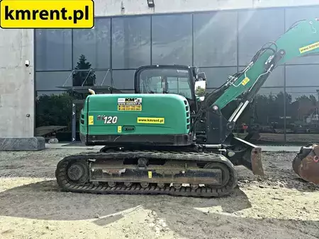 Beltegraver 2018 Yanmar SV120 KOPARKA GĄSIENICOWA MTH:3014 2018r. | JCB JS 130 145 CAT 3 (4)