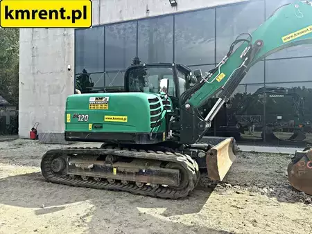 Beltegraver 2018 Yanmar SV120 KOPARKA GĄSIENICOWA MTH:3014 2018r. | JCB JS 130 145 CAT 3 (5)