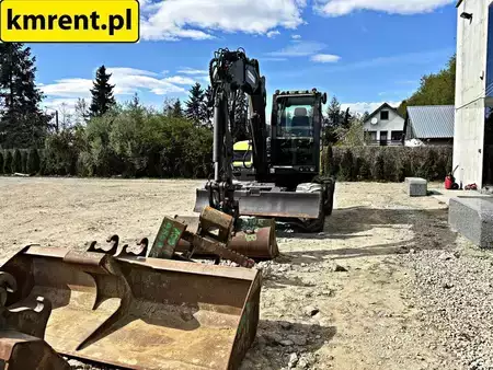 Mobilní bagry 2018 Mecalac 9 MWR KOPARKA KOŁOWA 2018R. MTH: 4099 | MECALAC 11 KOMATSU PW 98 (17)