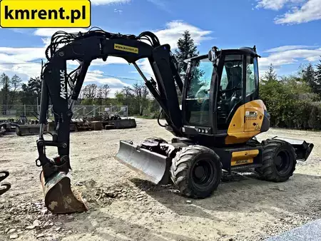 Mobilní bagry 2018 Mecalac 9 MWR KOPARKA KOŁOWA 2018R. MTH: 4099 | MECALAC 11 KOMATSU PW 98 (20)