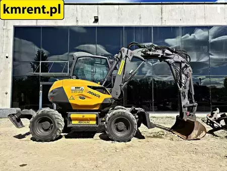 Mobilní bagry 2018 Mecalac 9 MWR KOPARKA KOŁOWA 2018R. MTH: 4099 | MECALAC 11 KOMATSU PW 98 (4)