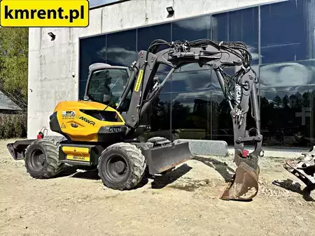Mobilní bagry 2018 Mecalac 9 MWR KOPARKA KOŁOWA 2018R. MTH: 4099 | MECALAC 11 KOMATSU PW 98 (5)