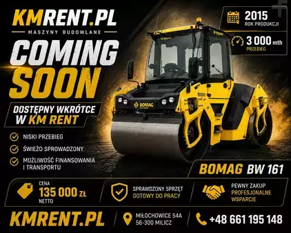 Tandemjyrät  2016 BOMAG BW 161 AD-5 (1)