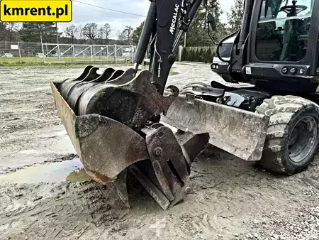 Wheel Excavators 2021 Mecalac 9 MWR KOPARKA KOŁOWA 2021R | MECALAC 11 KOMATSU PW 98 TEREREX TW (9)
