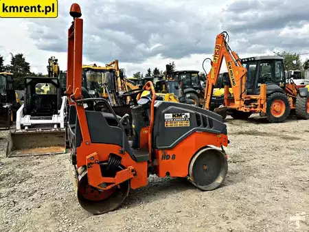 Kombiwalze 2017 Hamm HD 8 WALEC 2017R. | BOMAG BW80 BW100 DYNAPAC CC1000 (11)