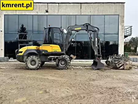 Pelle sur pneus 2019 Mecalac 12 MTX KOPARKO-ŁADOWARKA 2019R. | MECALAC 12 MSX MXT 714 JCB 3CX (1)