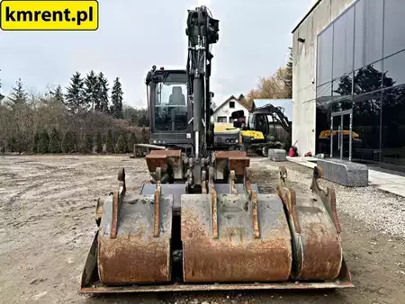 Pelle sur pneus 2019 Mecalac 12 MTX KOPARKO-ŁADOWARKA 2019R. | MECALAC 12 MSX MXT 714 JCB 3CX (10)