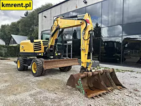 Escavatori gommati 2020 Yanmar B95W (6)