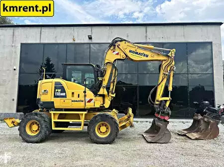 Escavatori gommati 2017 Komatsu PW 118 MR-8 (1)