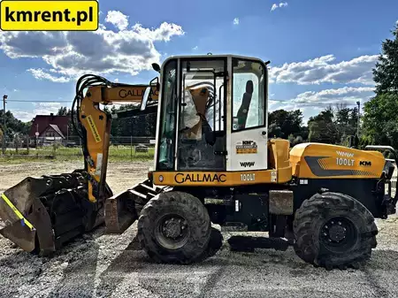 Gallmac WMW 100LT KOPARKA KOŁOWA 2012R | KOMATSU PW 98, 110, 118, CAT M